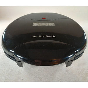 Hamilton Beach Health Smart Contact Grill Model 25260B Black